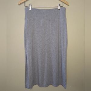 Athleta Heather Gray Pencil Skirt
